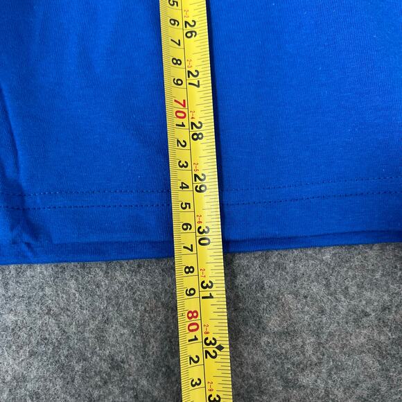 Supreme Men's Plain Blue Short Sleeve 100% Cotton T-Shirt Tee Size Large NEW - Picture 5 of 6